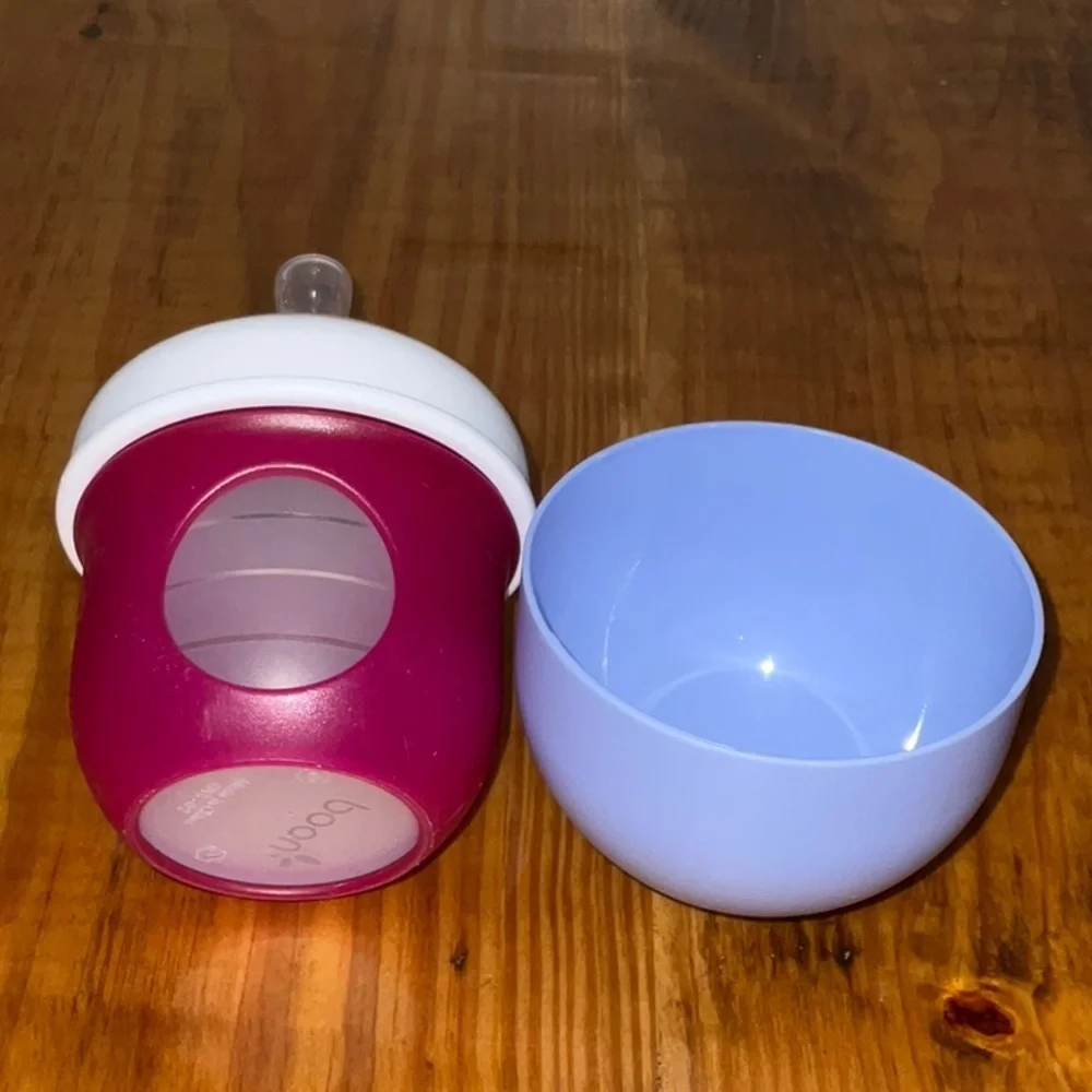 Boon Nursh Silicone Baby Bottle (120nL/4oz)